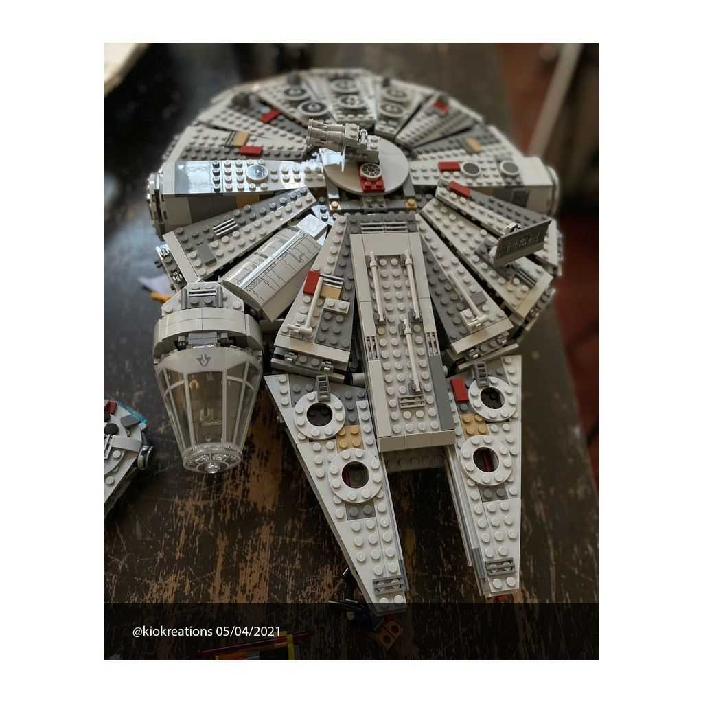 Star Wars Lego Halcón Milenario Edades 9+ # 75257 Artículo 1353 Piezas | GUK-817345